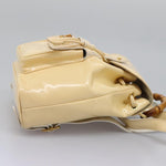 Gucci Vintage Bamboo Backpack Patent Mini - image 4