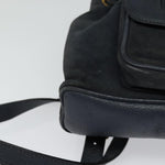 Gucci Gucci bamboo backpack daim mini - image 9