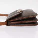 Celine Vintage Macadam Shoulder Bag Canvas Medium - image 4