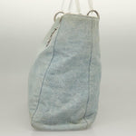 Christian Dior Vintage Lady Dior Bag Cannage Quilt Denim Large - image 3