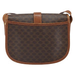 Celine Vintage Macadam Shoulder Bag Canvas and Leather - image 2