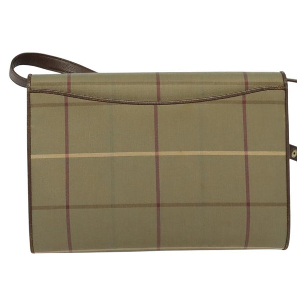 Burberry Nova check Shoulder bag Canvas and Leather