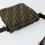 Fendi Flat Messenger Bag Zucca Canvas - image 13