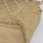 Chanel Vintage Camera Bag Quilted Leather Large - image 12