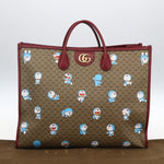 Gucci Doraemon Tote Printed Mini GG Coated Canvas Large - image 19