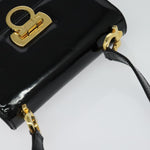 Salvatore Ferragamo Gancini Shoulder Bag Patent Leather - image 15