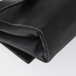 Celine Circle Logo Shoulder Bag Leather - image 11