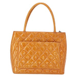 Chanel Medallion Tote Quilted Patent - image 2