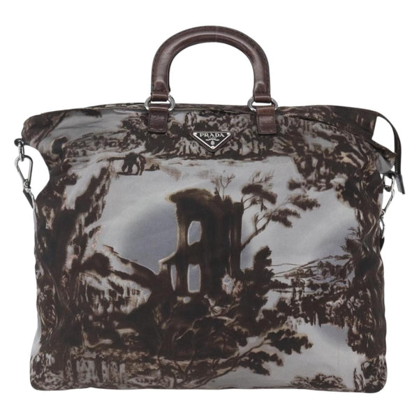 Prada Convertible Tote Printed Tessuto Large - image 1