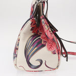 Salvatore Ferragamo Studio Satchel Printed Leather Small - image 4