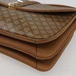 Celine Vintage Macadam Shoulder Bag Canvas and Leather - image 9