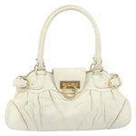 Salvatore Ferragamo Gancini handbag Leather - image 1