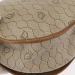 Christian Dior Vintage Honeycomb Flap Crossbody Bag Coated Canvas - image 10