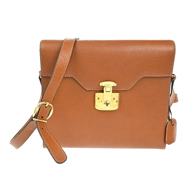 Gucci Vintage Lady Lock Top Handle Bag Leather Medium - image 1