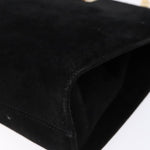 Salvatore Ferragamo Gancini Chain Shoulder Bag Suede - image 8