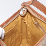 Celine Vintage Macadam Shoulder Bag Canvas and Leather - image 18