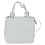 Salvatore Ferragamo Gancini handbag Leather - image 17
