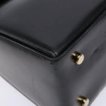 Salvatore Ferragamo Gancini Convertible Top Handle Bag Leather Mini - image 8