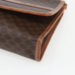 Celine Vintage Macadam Shoulder Bag Canvas and Leather - image 9