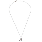 Piaget Limelight Hearts Pendant Necklace 18K White Gold with Pave Diamonds - image 1