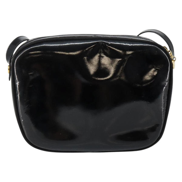 Salvatore Ferragamo Vala Shoulder Bag Patent Leather