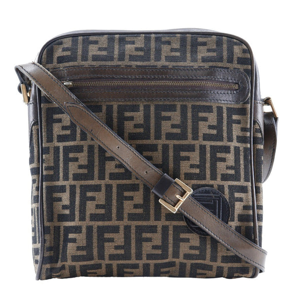 Fendi Logo Zucca Shoulder Bag Zucca - image 1