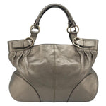 Salvatore Ferragamo Gancini handbag Leather - image 2