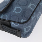 Salvatore Ferragamo Gancini Shoulder Bag Canvas - image 9