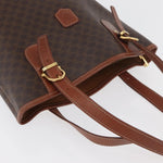 Celine Vintage Macadam Tote bag Canvas and Leather - image 15