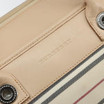 Burberry Nova Check Tote Canvas and Leather - image 6