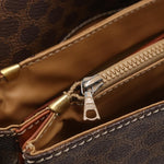 Celine Vintage Macadam Shoulder Bag Canvas and Leather - image 19