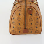 MCM Visetos logogramme Handbag Canvas and Leather - image 3