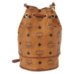 MCM Visetos Shoulder bag Canvas and Leather - image 2