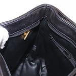 Bally Vintage Chain Shoulder Bag Quilted Leather - image 20
