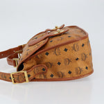 MCM Visetos Shoulder bag Canvas and Leather - image 4