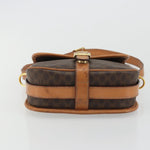 Celine Vintage Macadam Shoulder Bag Canvas and Leather - image 17