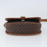Celine Vintage Macadam Shoulder Bag Canvas and Leather - image 16