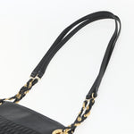 Bally Vintage Chain Shoulder Bag Quilted Leather - image 15
