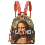 Louis Vuitton Palm Springs Backpack Limited Edition Jeff Koons Da Vinci Print Canvas PM - image 1