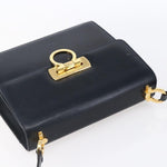 Salvatore Ferragamo Gancini Shoulder Bag Leather - image 15