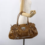 Salvatore Ferragamo Gancini handbag Patent leather - image 14