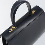 Salvatore Ferragamo Gancini Convertible Top Handle Bag Leather Medium - image 15