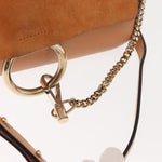 Chloe Faye Shoulder Bag Leather and Suede Small - image 13