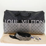 Louis Vuitton Keepall Bandouliere Bag Monogram Eclipse Split Canvas 50 - image 14