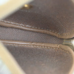 Christian Dior Honeycomb Zip Coin Purse Canvas and Leather - image 11