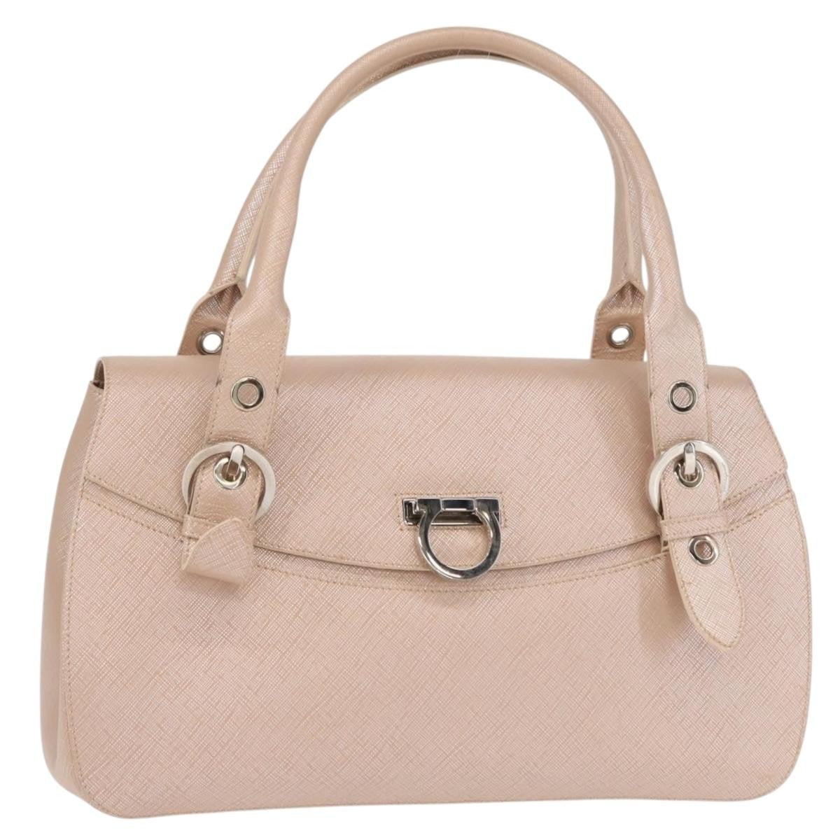 Salvatore Ferragamo Gancini Shoulder Bag Leather - image 1