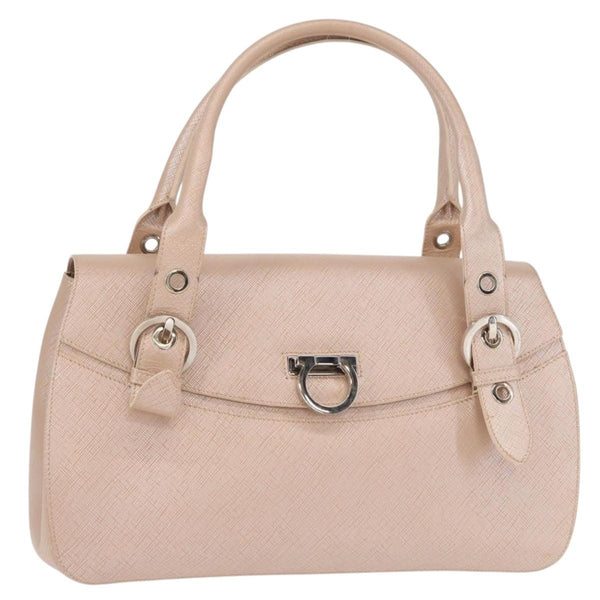 Salvatore Ferragamo Gancini Shoulder Bag Leather - image 1