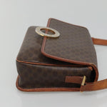 Celine Vintage Macadam Shoulder Bag Canvas and Leather - image 3