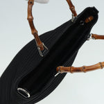 Gucci Vintage Bamboo Handle Bag Nylon - image 18