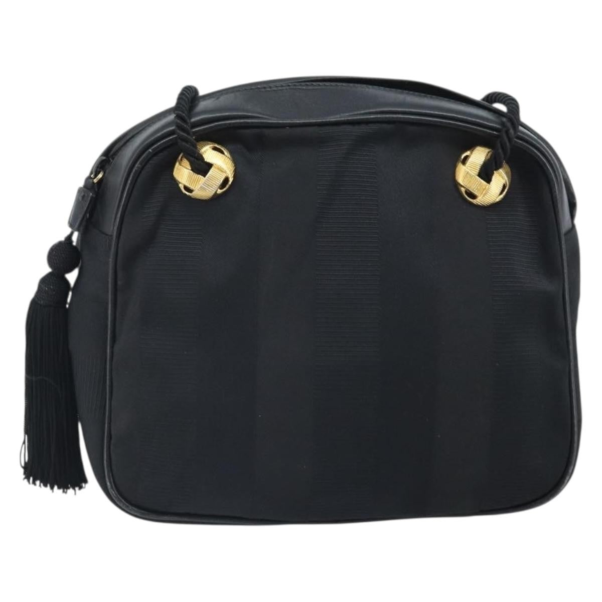 Salvatore Ferragamo Vintage Shoulder Bag Canvas - image 1